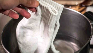 Treatment of the clothes